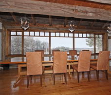 Dining Room open to Chef's Kitchen - Country homes for sale and luxury real estate including horse farms and property in the Caledon and King City areas near Toronto